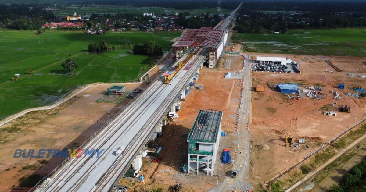 Landasan ECRL Maran ke Kota Bharu siap awal