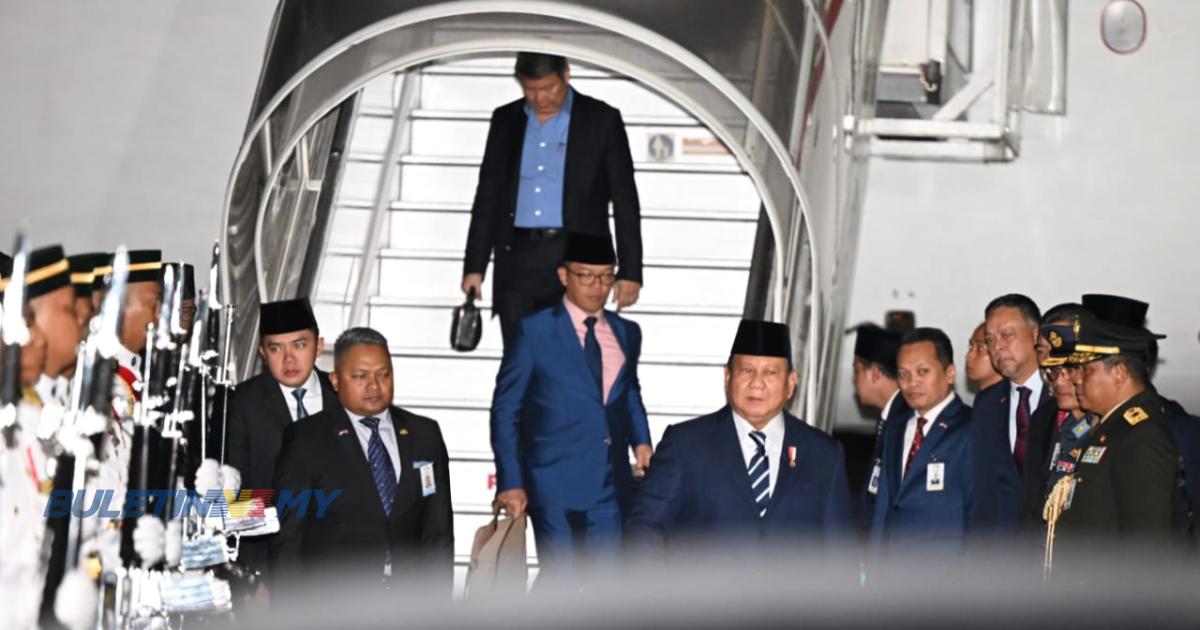 Prabowo tiba untuk lawatan negara