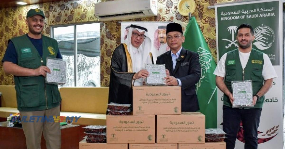 Raja Salman sumbang 25 tan kurma sempena Ramadan