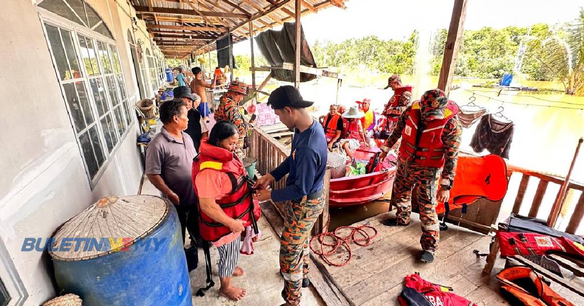 Jumlah mangsa banjir di Sarawak semakin menurun