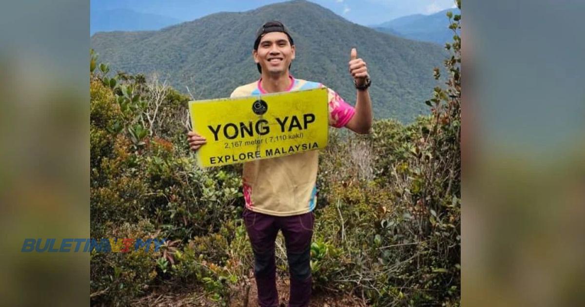 Pendaki hilang lebih 12 jam di Gunung Yong Yap ditemui selamat