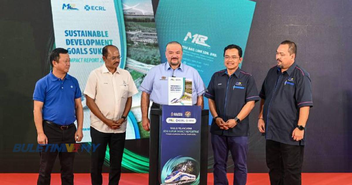 Projek ECRL capai 78.5 peratus setakat Januari