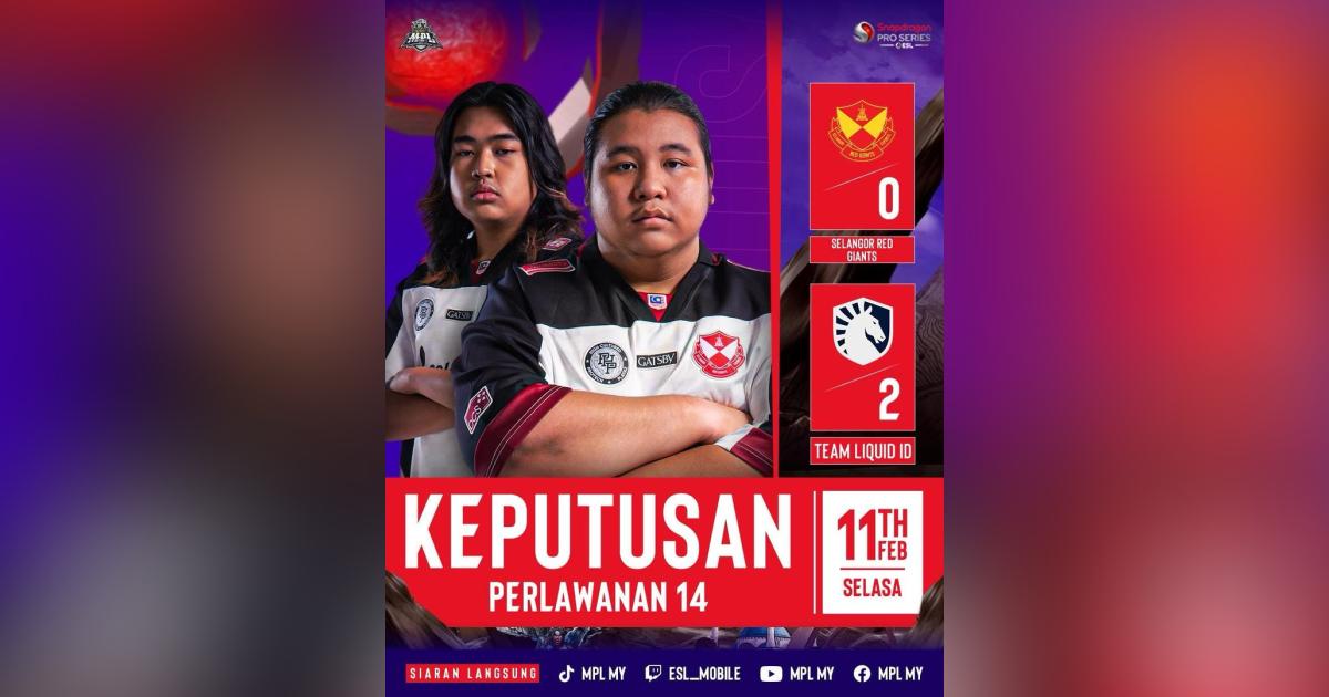 E-Sukan: SRG terpaksa akur tewas kepada Team Liquid