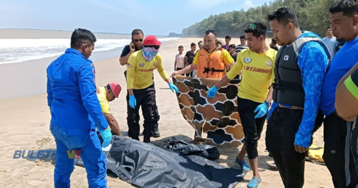 Mayat pemancing warga Thailand terdampar di Pantai Geting