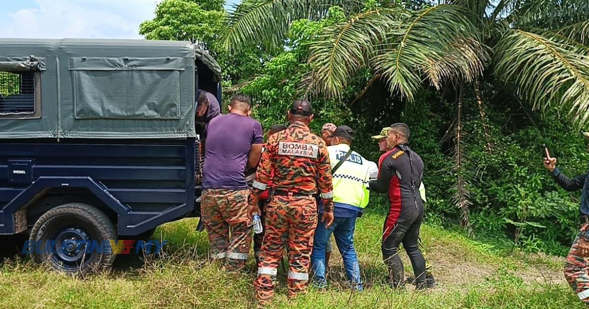 Bot terbalik: Mayat pemuda ditemui tersangkut bawah akar dalam sungai