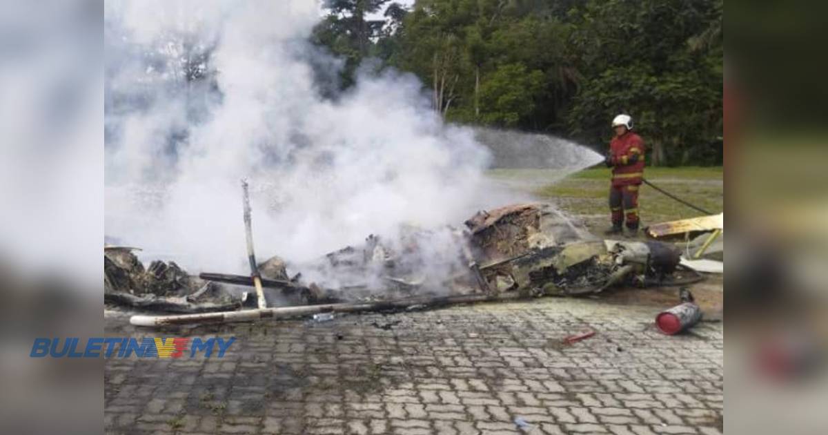 Nahas helikopter: Helikopter terhempas terbabit kerja angkut bahan binaan sejak 21 Jan