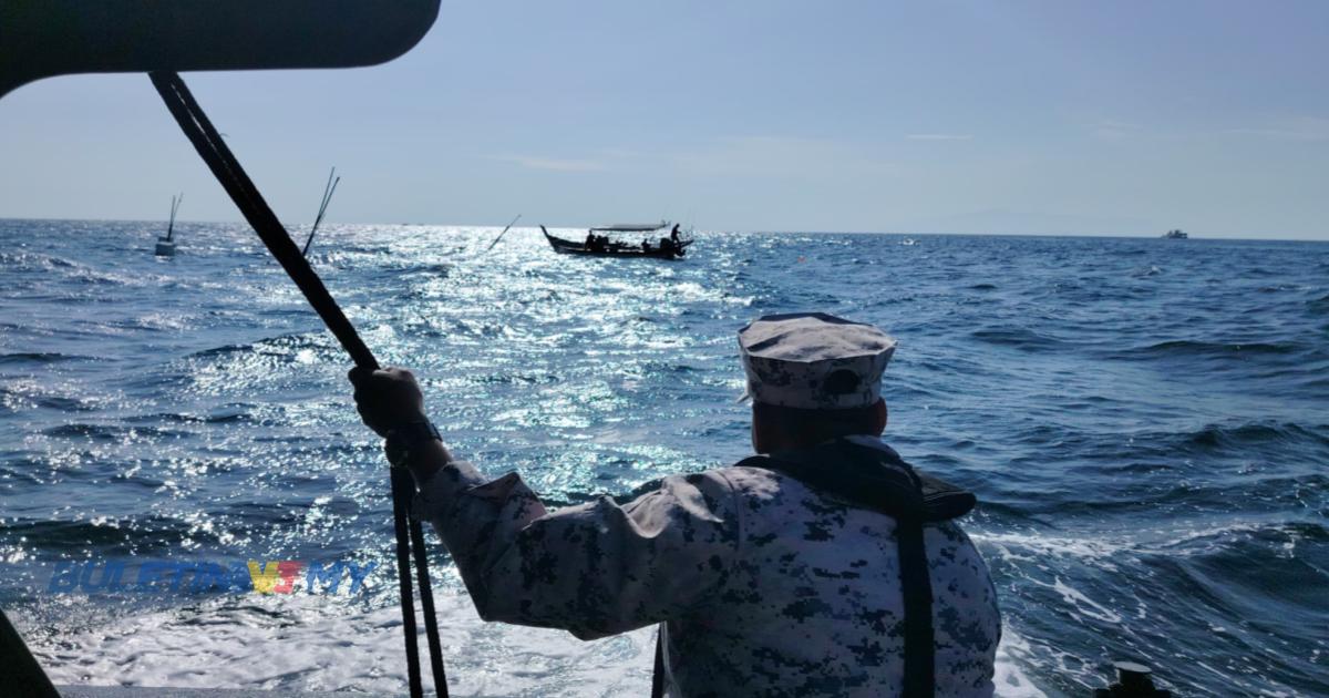 Awak-awak warga Thailand jatuh laut gagal ditemui