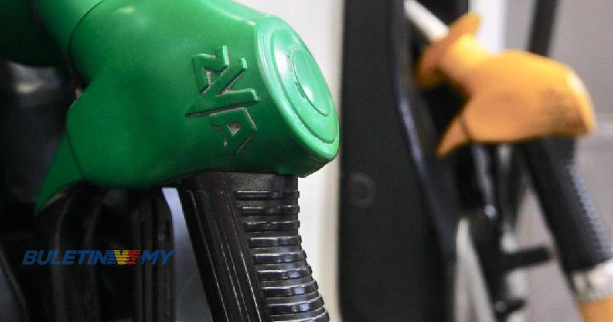 Harga RON95, RON97, diesel di seluruh negara kekal