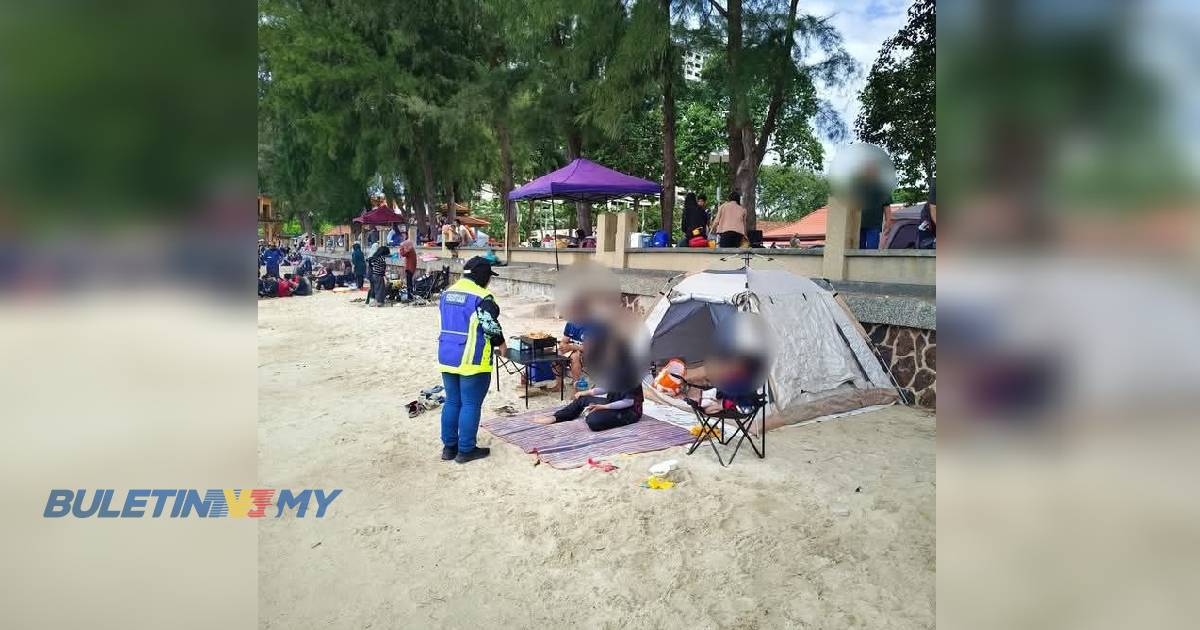 Warganet kecam larangan pasang khemah awam di pantai PD