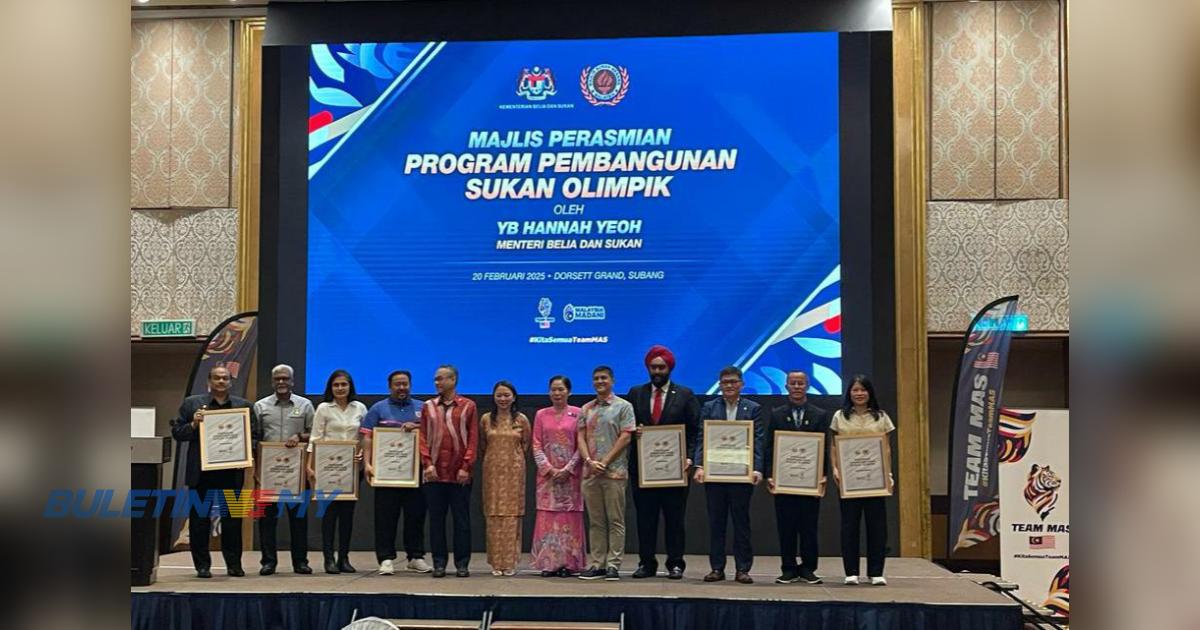 Program Pembangunan Sukan Olimpik diwujud kumpul atlet berbakat