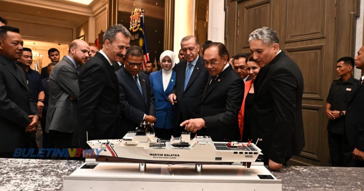 Maritim Malaysia perkukuh keselamatan perairan negara dengan kapal baharu buatan Turkiye