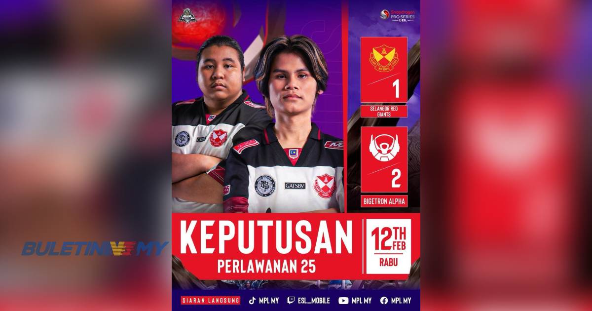 E-Sukan: Cabaran SRG berakhir