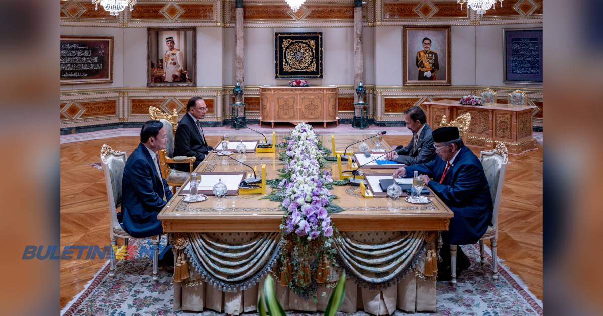 PM menghadap Sultan Brunei bincang isu ASEAN