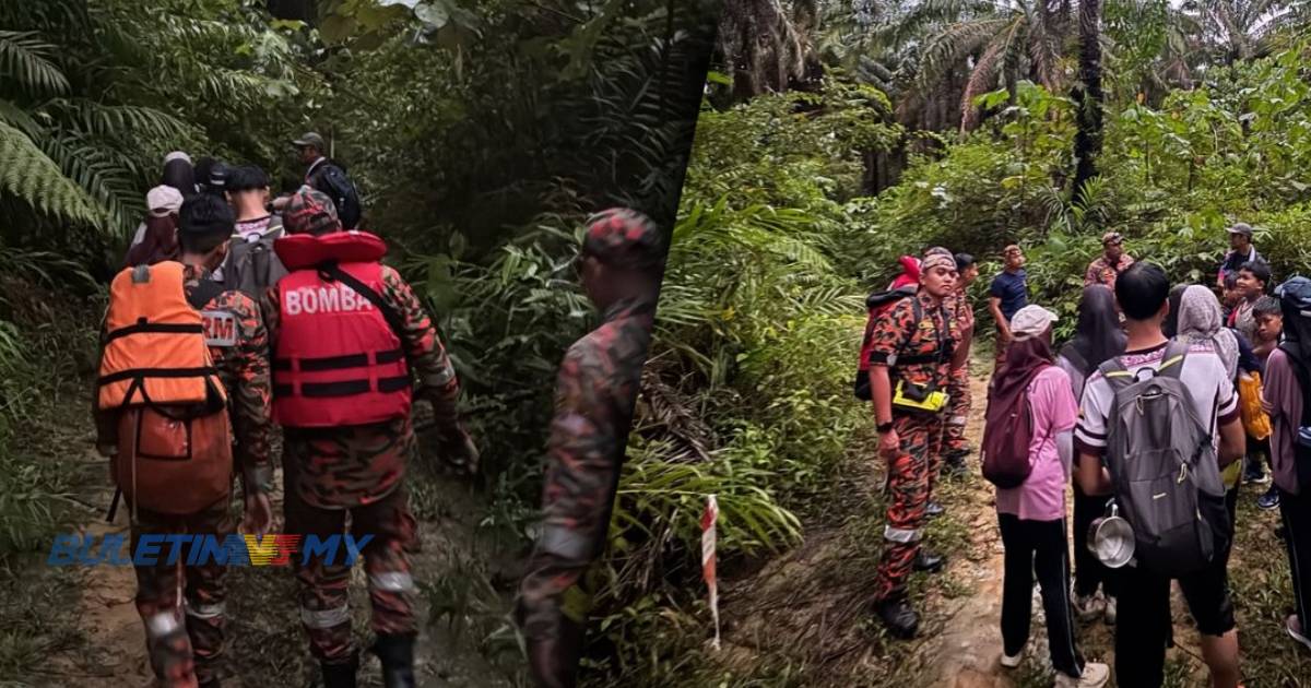 Bomba selamatkan 11 mangsa terkandas di Lata Perangin