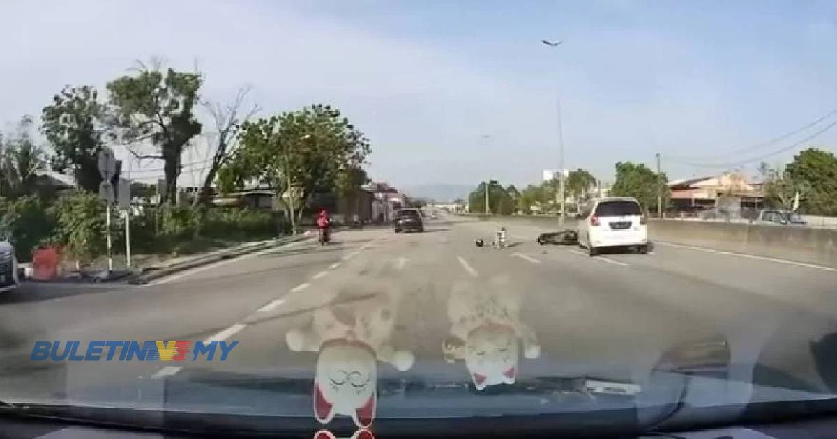 Polis cari pemandu BMW kes langgar lari di BORR