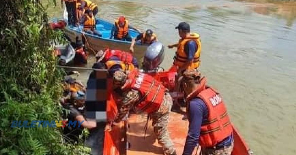 Mayat ditemui selepas 7 hari hilang di sungai