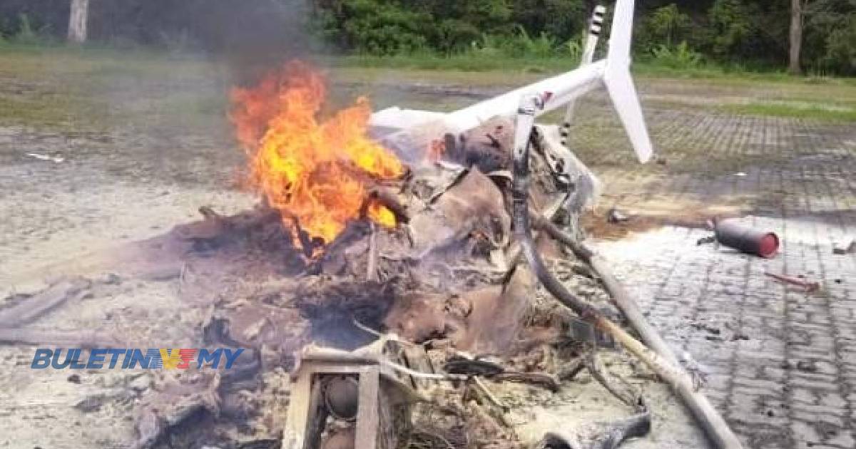 TNB sahkan helikopter terhempas ketika mendarat berdekatan tapak projek