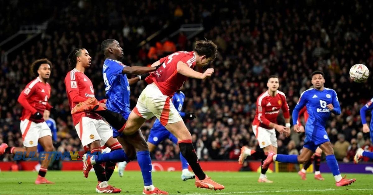 Piala FA: Gol Maguire bantu United singkir Leicester