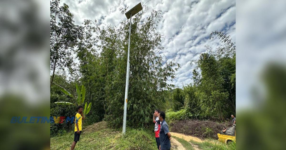 Penduduk Pos Balar, Pos Belatim mohon tambah lampu solar