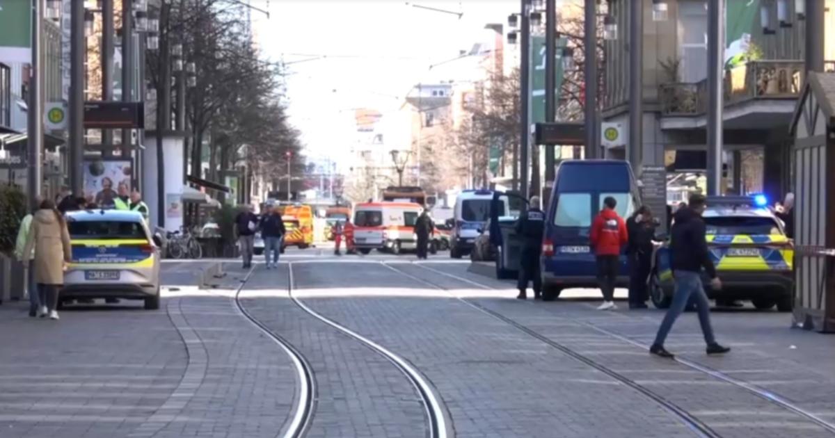 SUV rempuh orang ramai di Mannheim, seorang maut