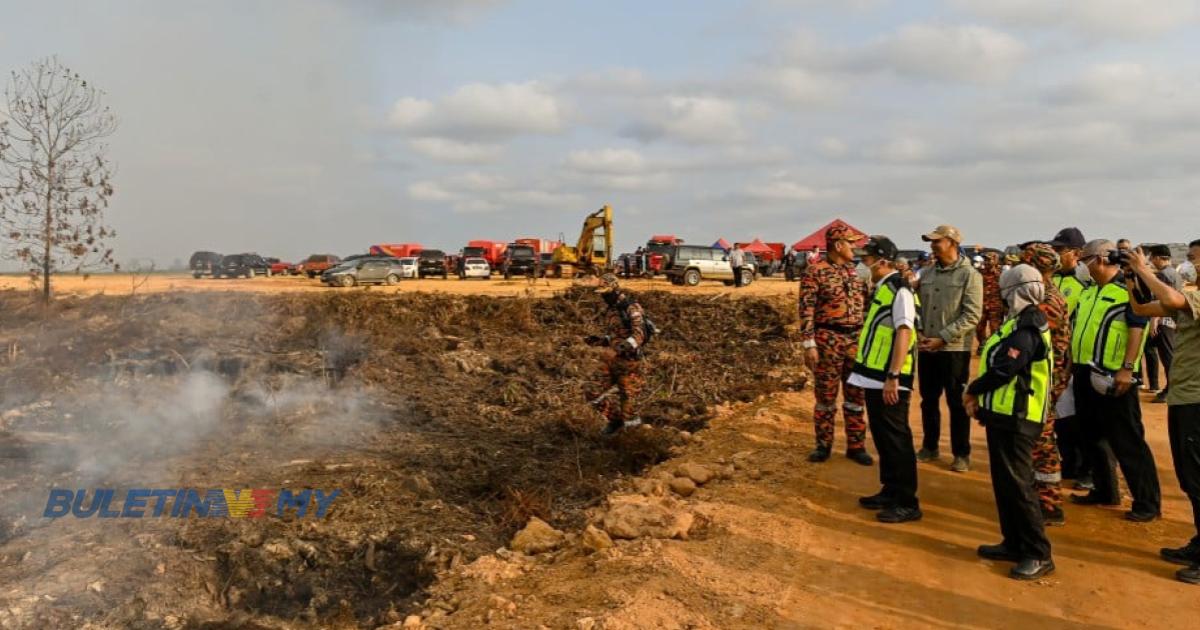 Kerajaan sedia pertimbang pembenihan awan padam kebakaran ladang kelapa