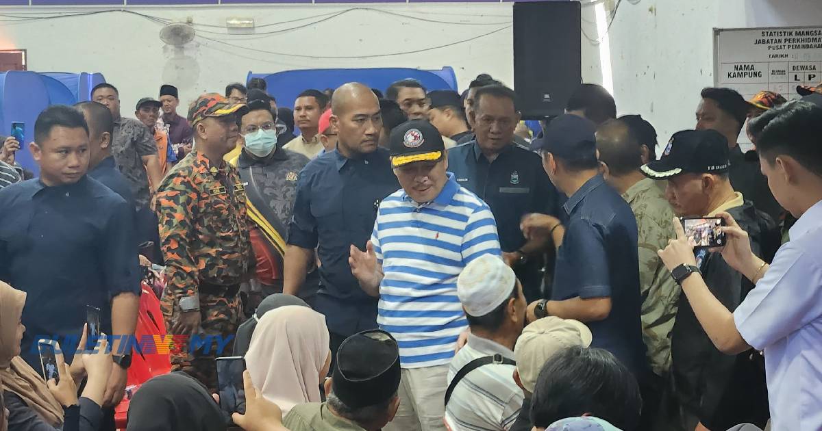 Bantuan RM1,300 kepada KIR terjejas banjir di PPS Sabah – Hajiji