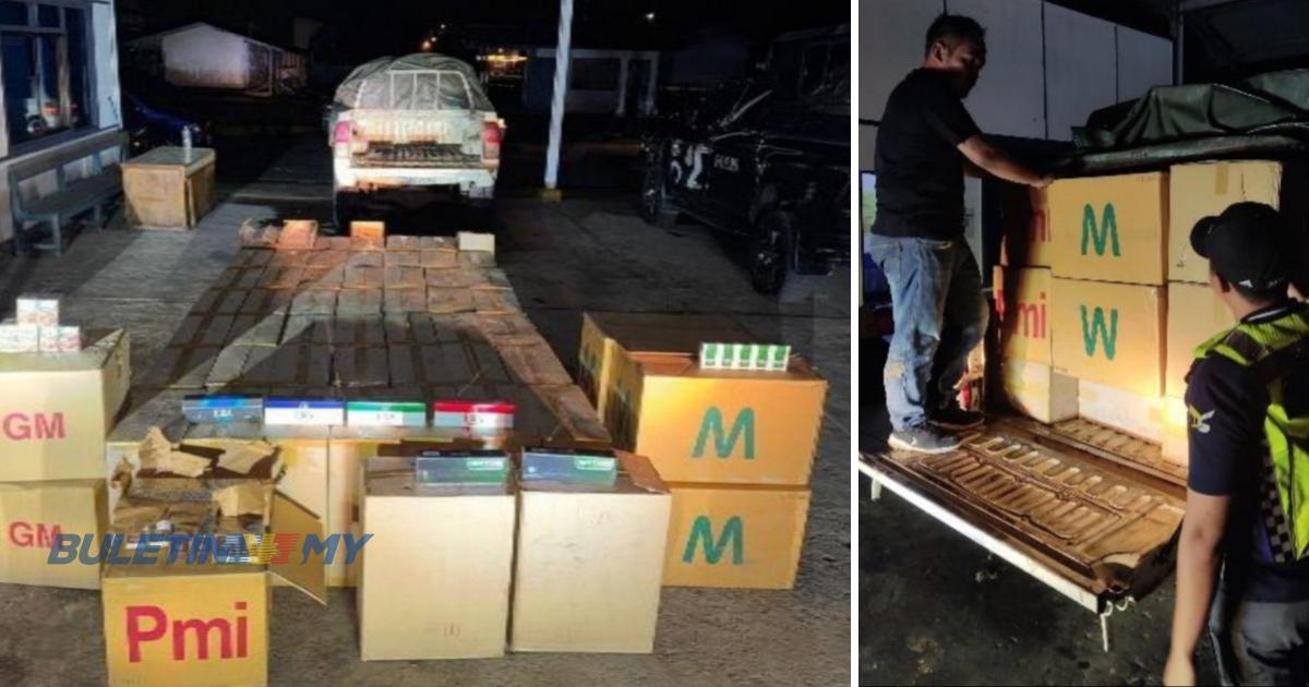 PGA rampas rokok, minuman keras, makanan sejuk beku tanpa permit bernilai RM13.5 juta