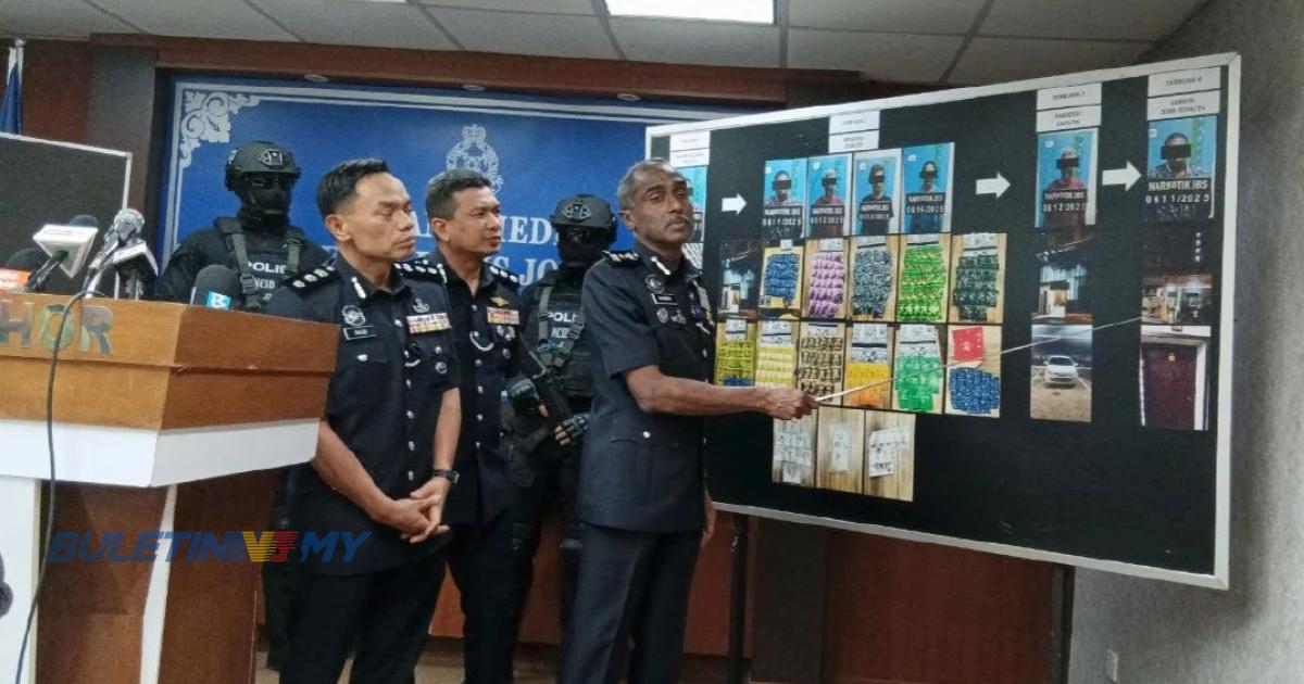 2 sindiket tumpas, dadah campuran hampir RM7 juta dirampas