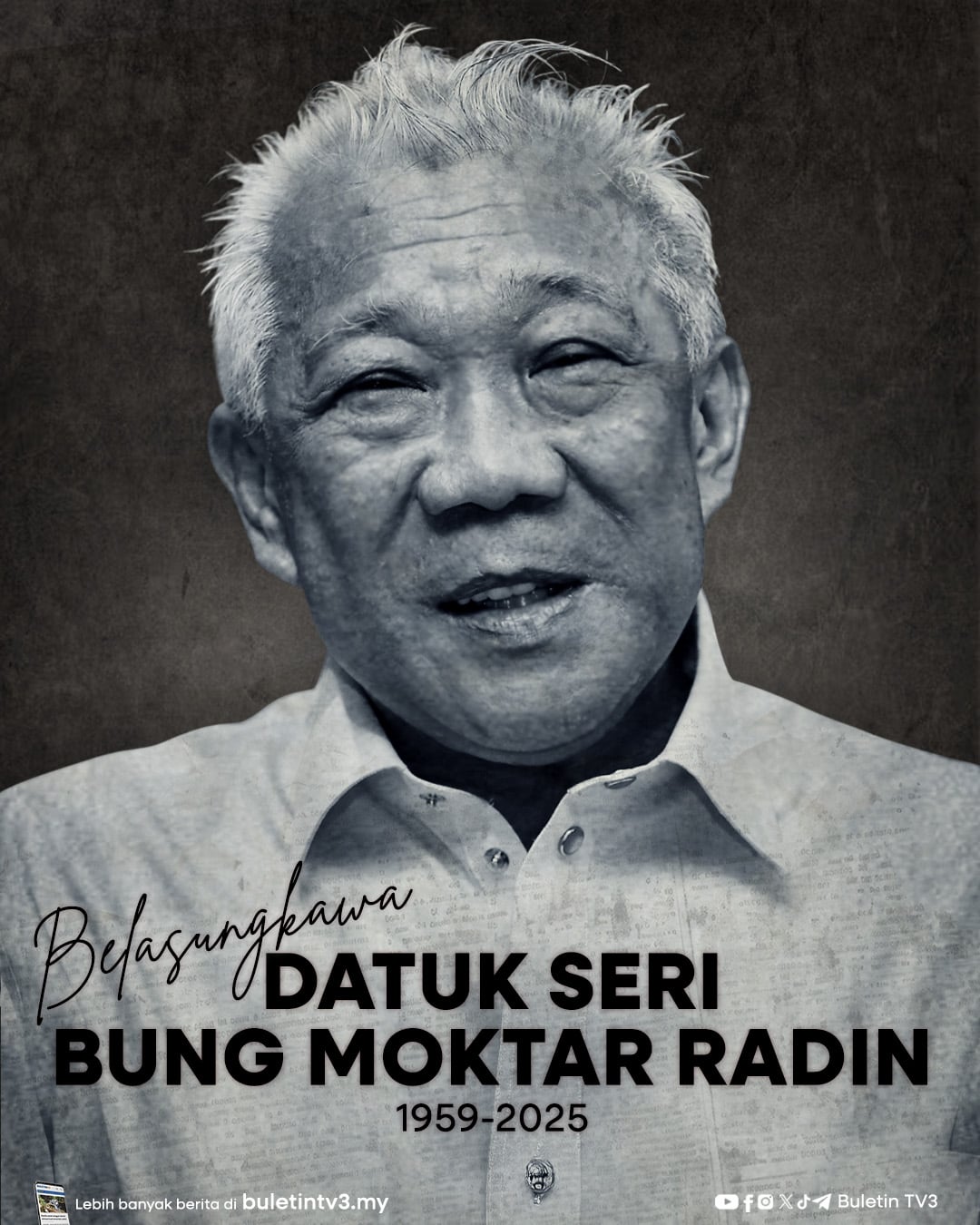 Bung Moktar meninggal dunia