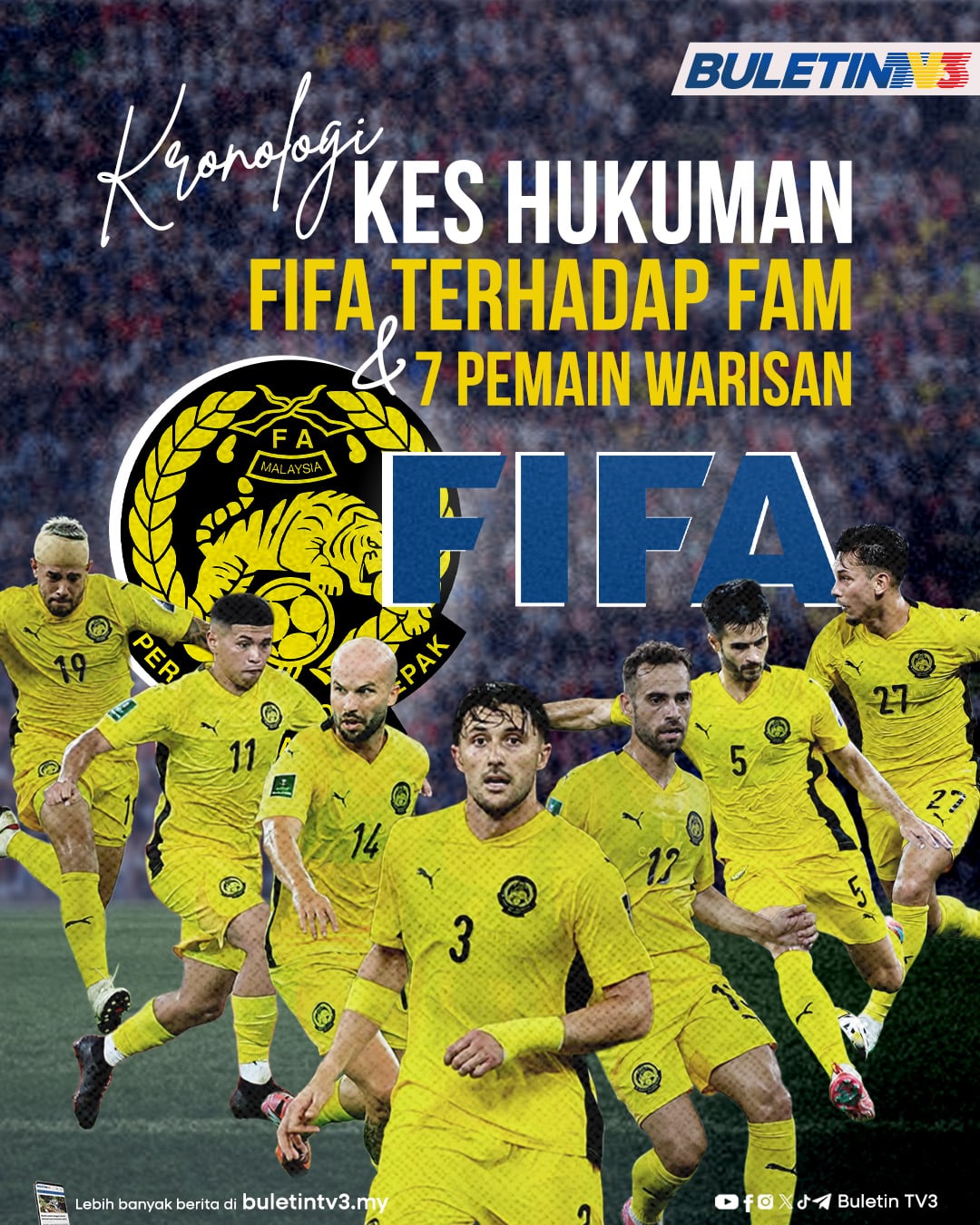 [TERKINI] Rayuan FAM ditolak, FIFA kekalkan hukuman