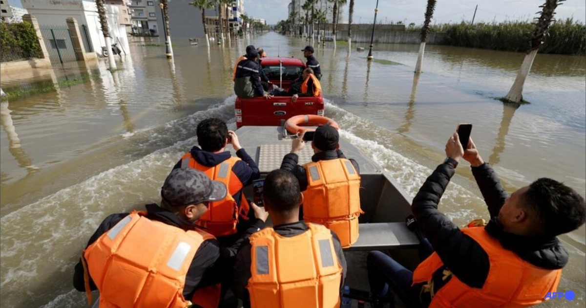 Lebih 143,000 penduduk dipindahkan akibat banjir besar di Maghribi