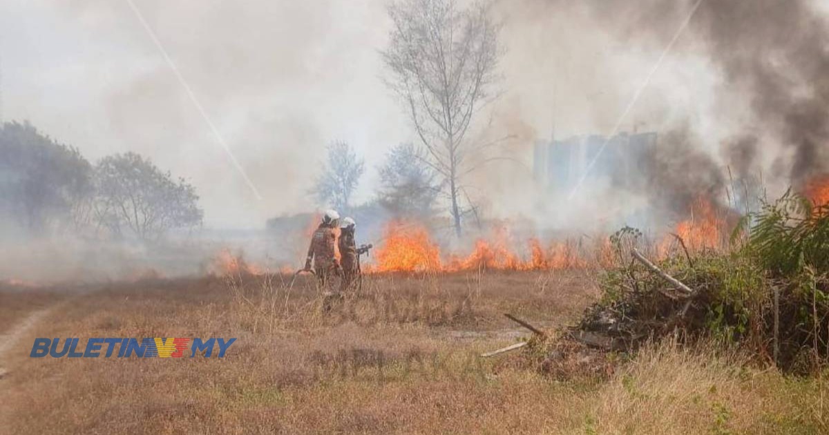 Longgokan kayu, tayar terpakai punca kebakaran di Kota Syahbandar, Melaka