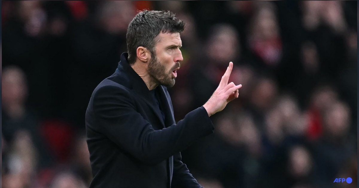 Pengurus interim Manchester United, Michael Carrick - Foto AFP